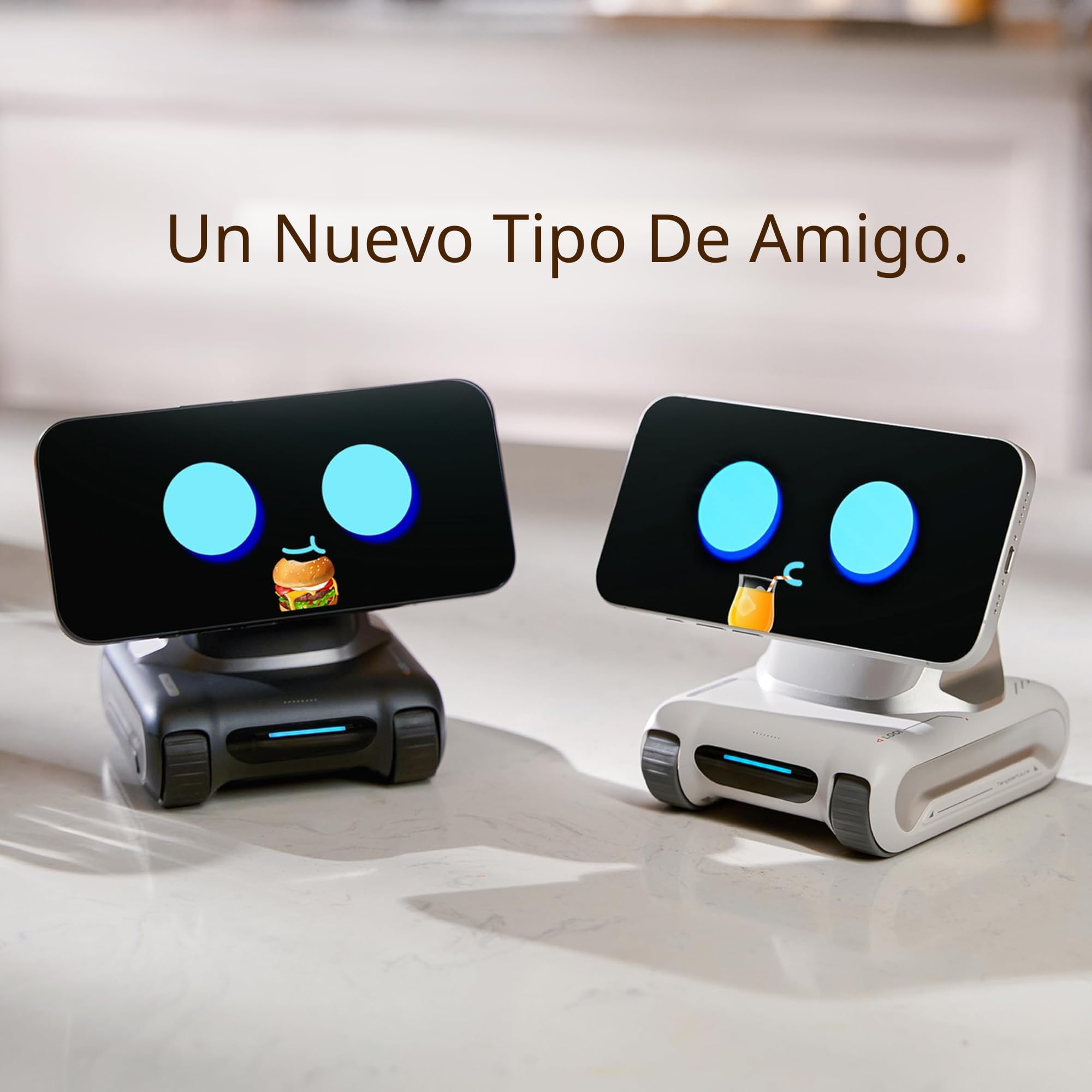 Amazon.com: LOOI Robot-Space Black-AI Compañero de escritorio